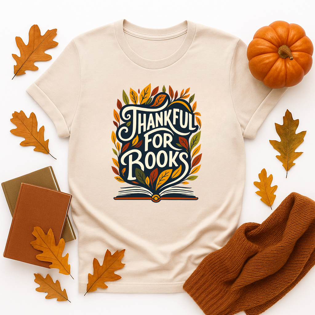 Thankful For Books Women's Relaxed T-Shirt