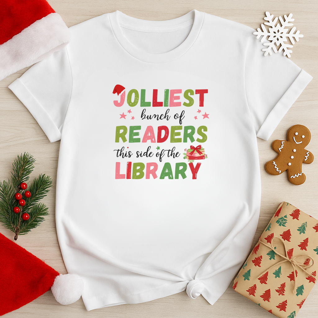 Jolliest Bunch Of Readers This Side Of The Library Women's Relaxed T-Shirt